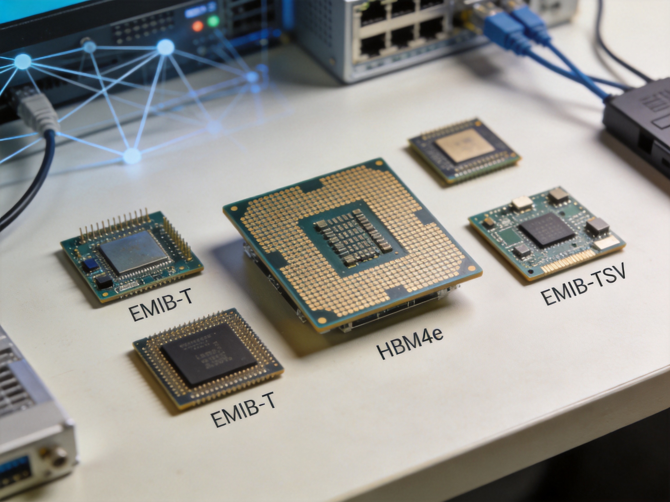 英特尔EMIB-T封装方案问世：HBM4e飙上12Gb/s碾压CoWoS