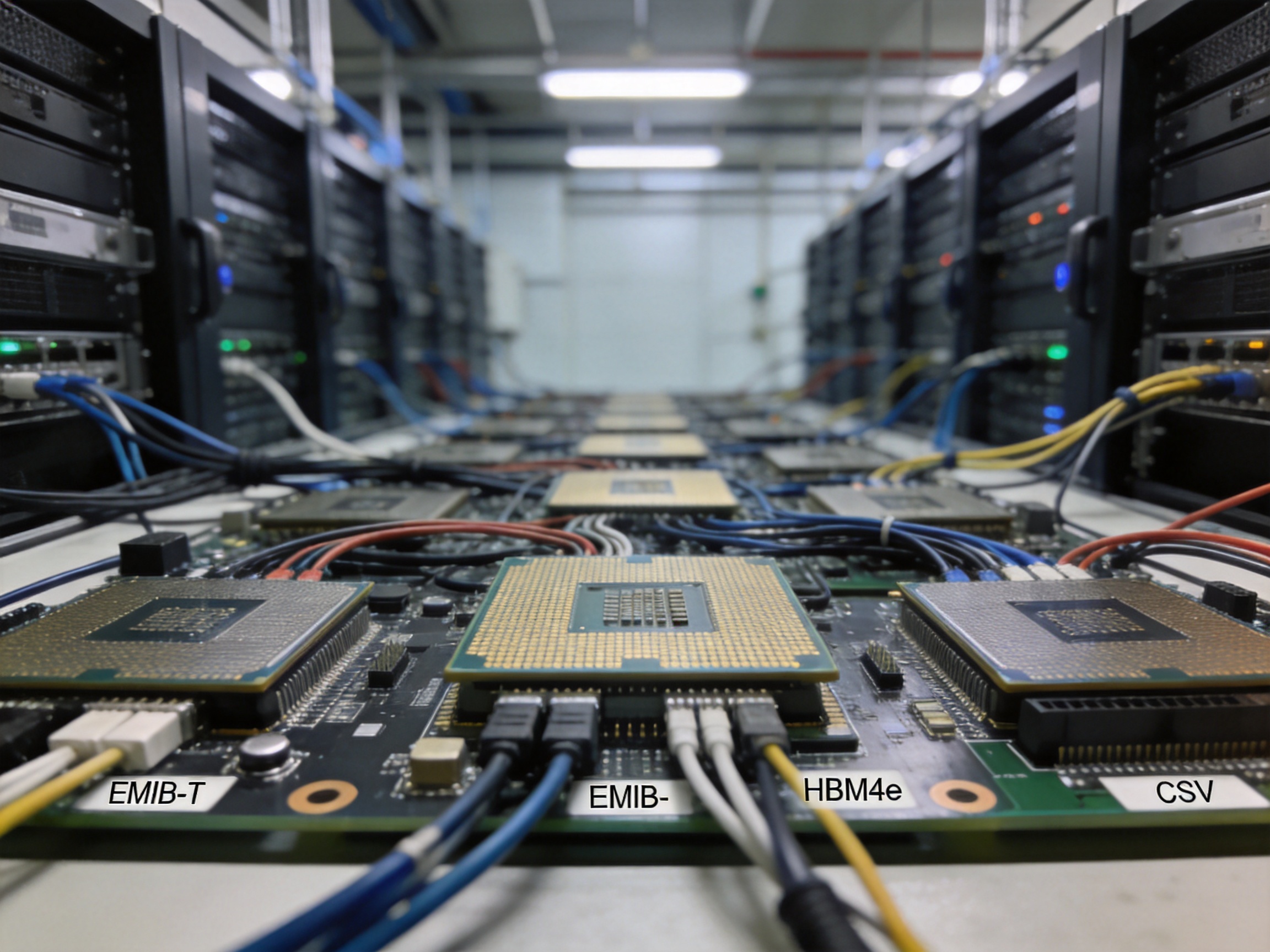 英特尔EMIB-T封装方案问世：HBM4e飙上12Gb/s碾压CoWoS